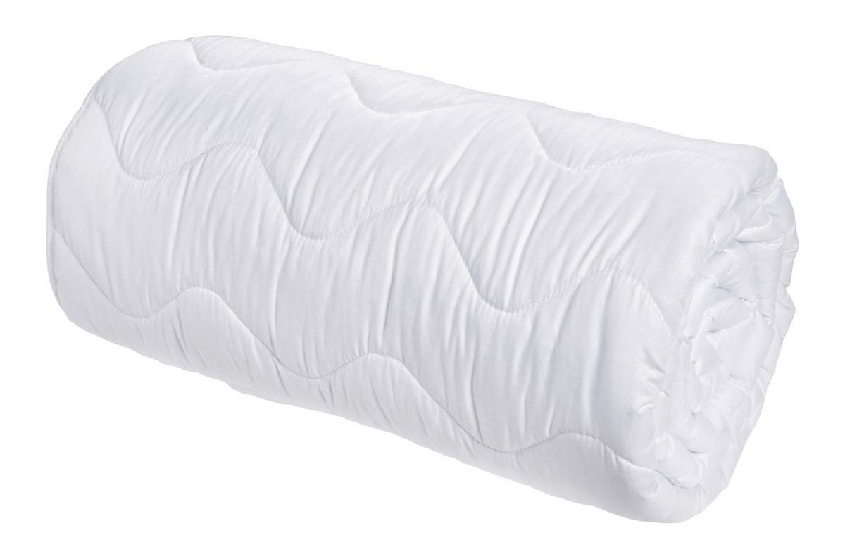 CHRÁNIČ MATRACE John, 140/200cm, bílá - bílá, textil (140/200cm) - Nadana