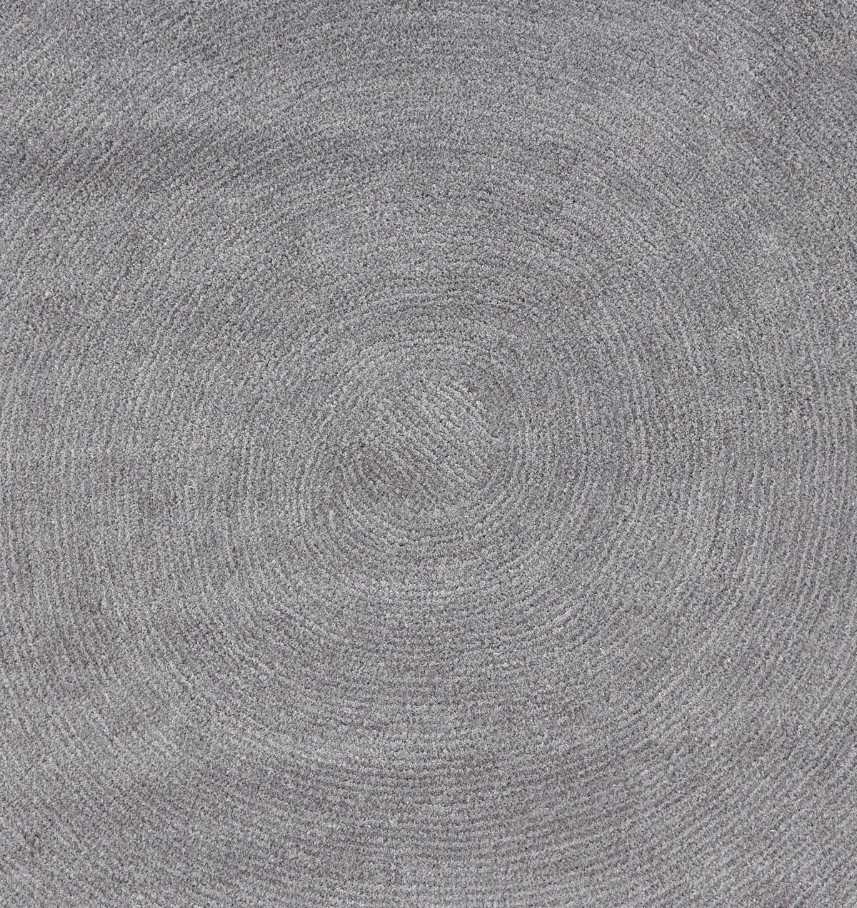 Szőnyeg Blanca Átmérő Kb. 150cm - szürke, textil (150cm) - James Wood