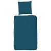 Bettwäsche Blau Petrol 135x200 cm - Petrol, Basics, Textil (135/200cm)