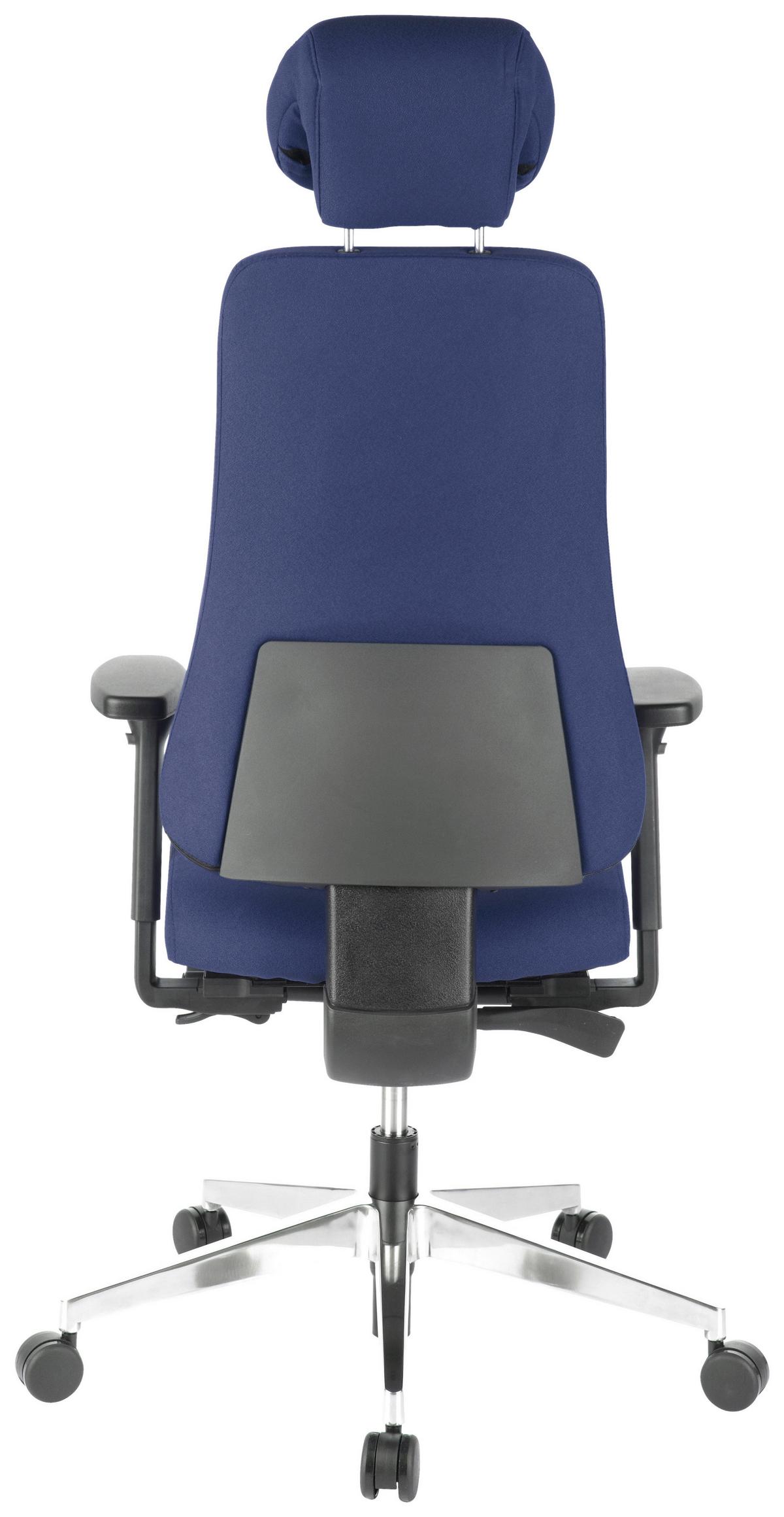 Drehstuhl Pro-Tec 400 Dunkelblau - Dunkelblau, MODERN, Kunststoff/Textil (70/148/65cm) - MID.YOU