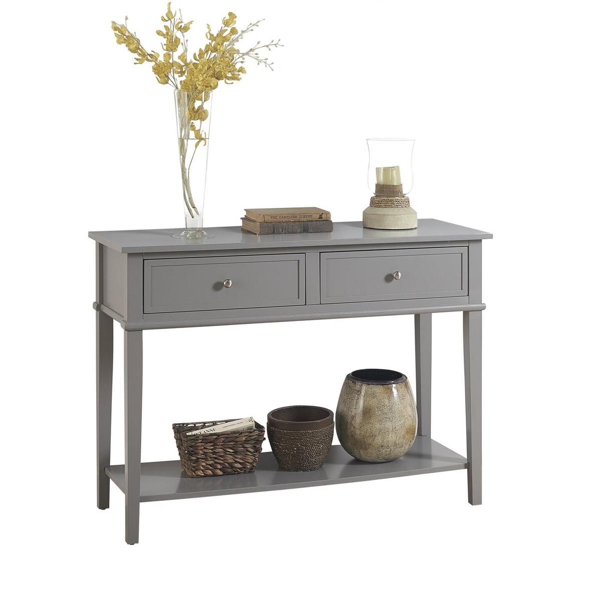 Konsole Franklin Grau 104 Cm - Grau, Design, Holzwerkstoff (104/40/76cm) - MID.YOU