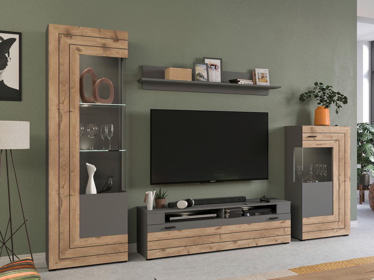 OBÝVACIA STENA FRENO - Konventionell, kov/kompozitné drevo (290/195/40cm) - MID.YOU