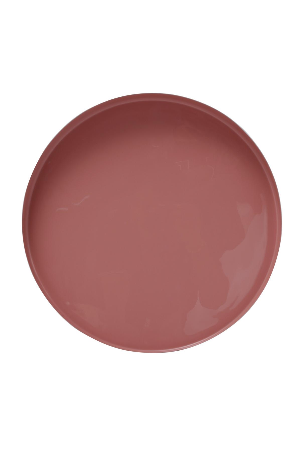 Beistelltisch Morrison 725 Rosa/Silberfarben B: 41 cm - Silberfarben/Rosa, Design, Metall (41/47cm) - Kayoom