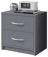 Nachtkästchen PEPE Grau Nachtkästchen PEPE Grau