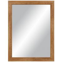 Nástenné zrkadlo Tina drevodekor - farba duba, Konventionell, kompozitné drevo/sklo (62/82/3,5cm) - Mömax