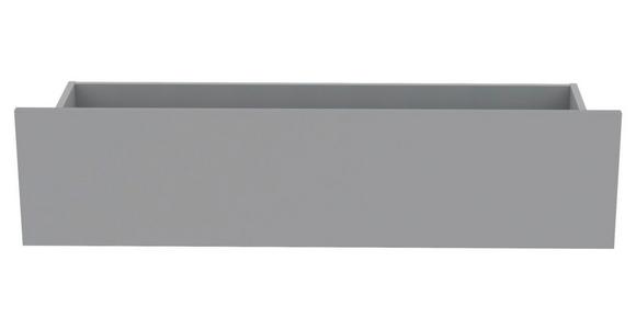 Schubkasteneinsatz, Unit B: 90,9 cm, Seidengrau - Hellgrau, MODERN, Holzwerkstoff (90,9/21,9/36,6cm) - Ondega