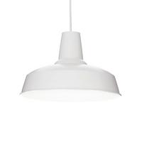 Hängeleuchte Bianco Weiß D: 35 cm - Weiß, Basics, Metall (35/47,5-222,5cm) - Ideal Lux
