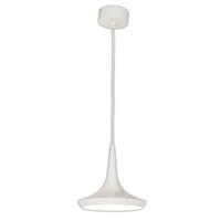 LED-Hängeleuchte Oslo H: 150 cm - Weiß, Design, Metall (22/150cm) - Näve