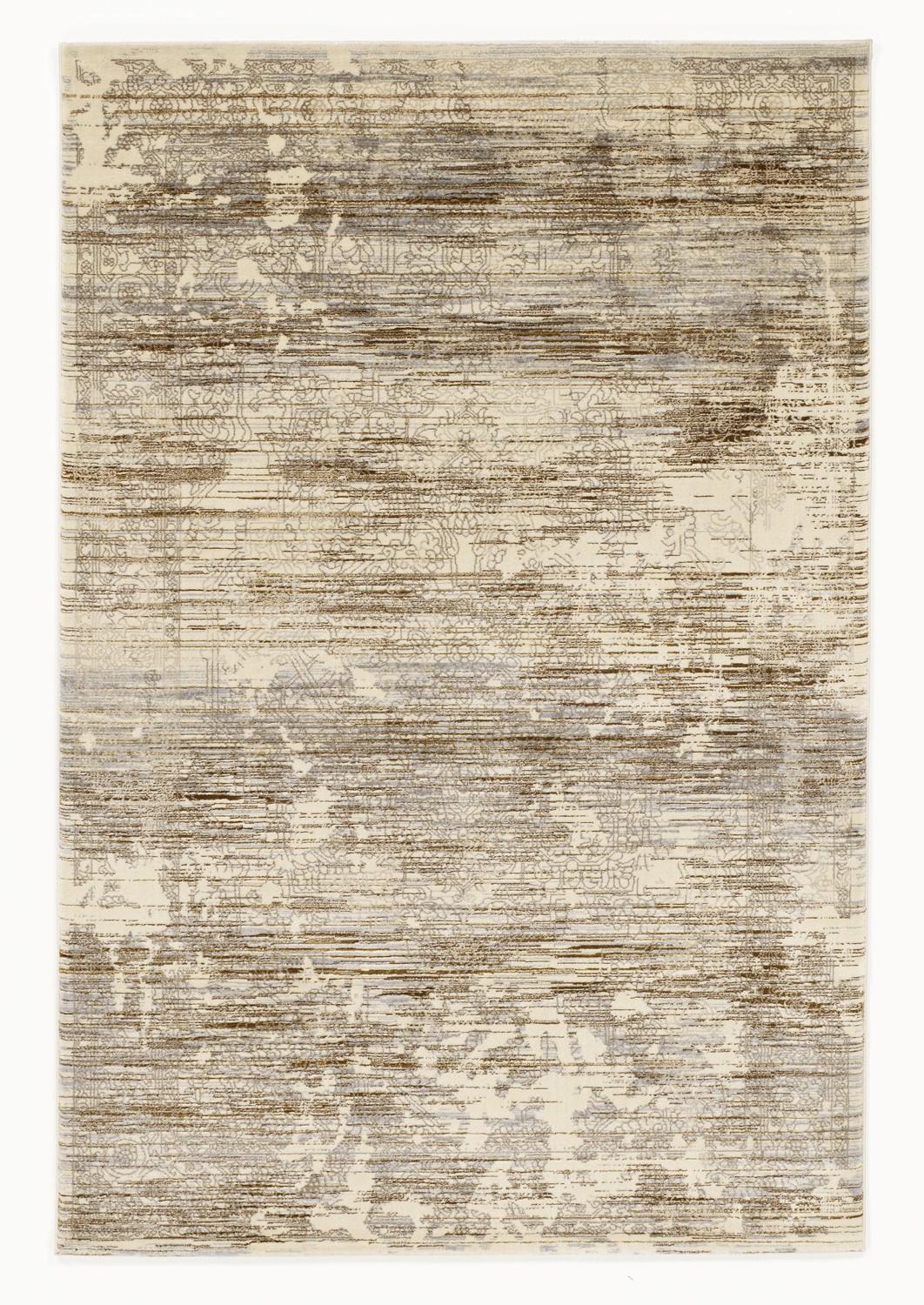 Webteppich Beige Wave Kontura 140x200 cm - Beige, Design, Textil (140/200cm) - Musterring