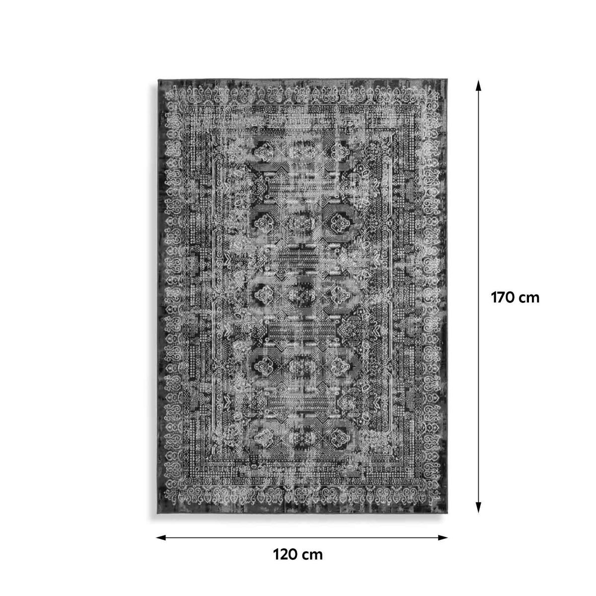 Orientalischer Webteppich Blau Ariya 120x170 cm - Blau, Trend, Textil (120/170cm) - Kayoom