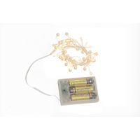 Světelný řetěz PEARLS -PAZ- - bílá, kov/plast (160cm) - Mömax