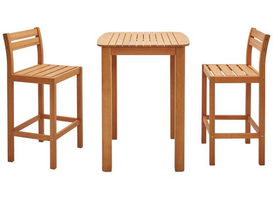 Balkonset Kalami - Naturfarben, MODERN, Holz (70/43/100/107/70/45cm) - Luca Bessoni Balkonset Kalami - Naturfarben, MODERN, Holz (70/43/100/107/70/45cm) - Luca Bessoni