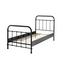 Kinder-/Juniorbett New York 90x200 cm Schwarz - Schwarz, ROMANTIK / LANDHAUS, Metall (90/200cm) - Livetastic Kinder-/Juniorbett New York 90x200 cm Schwarz - Schwarz, ROMANTIK / LANDHAUS, Metall (90/200cm) - Livetastic