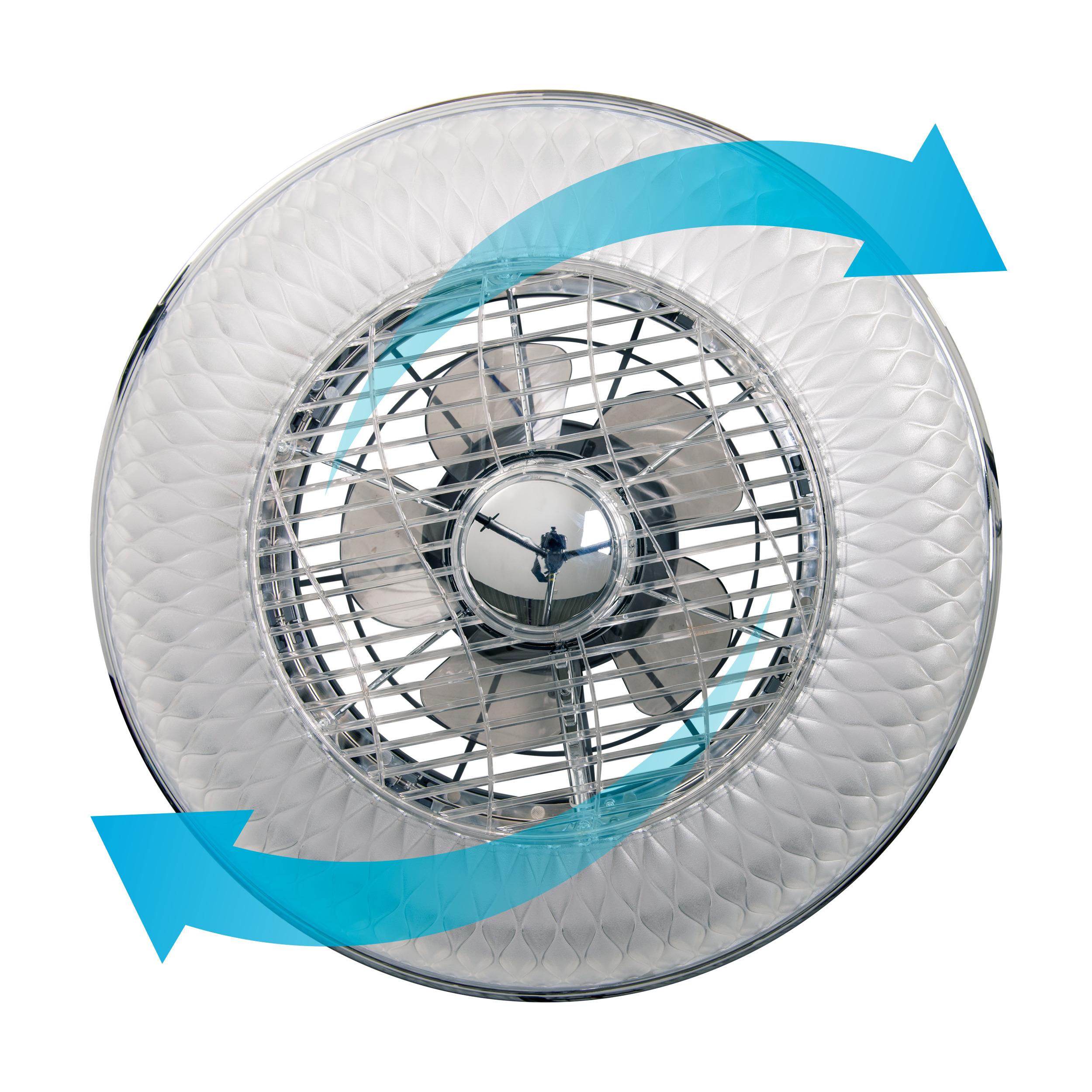 LED-Deckenleuchte Ø 55 cm dimmbar mit Fernbedienung - Design (55/20cm) - Näve