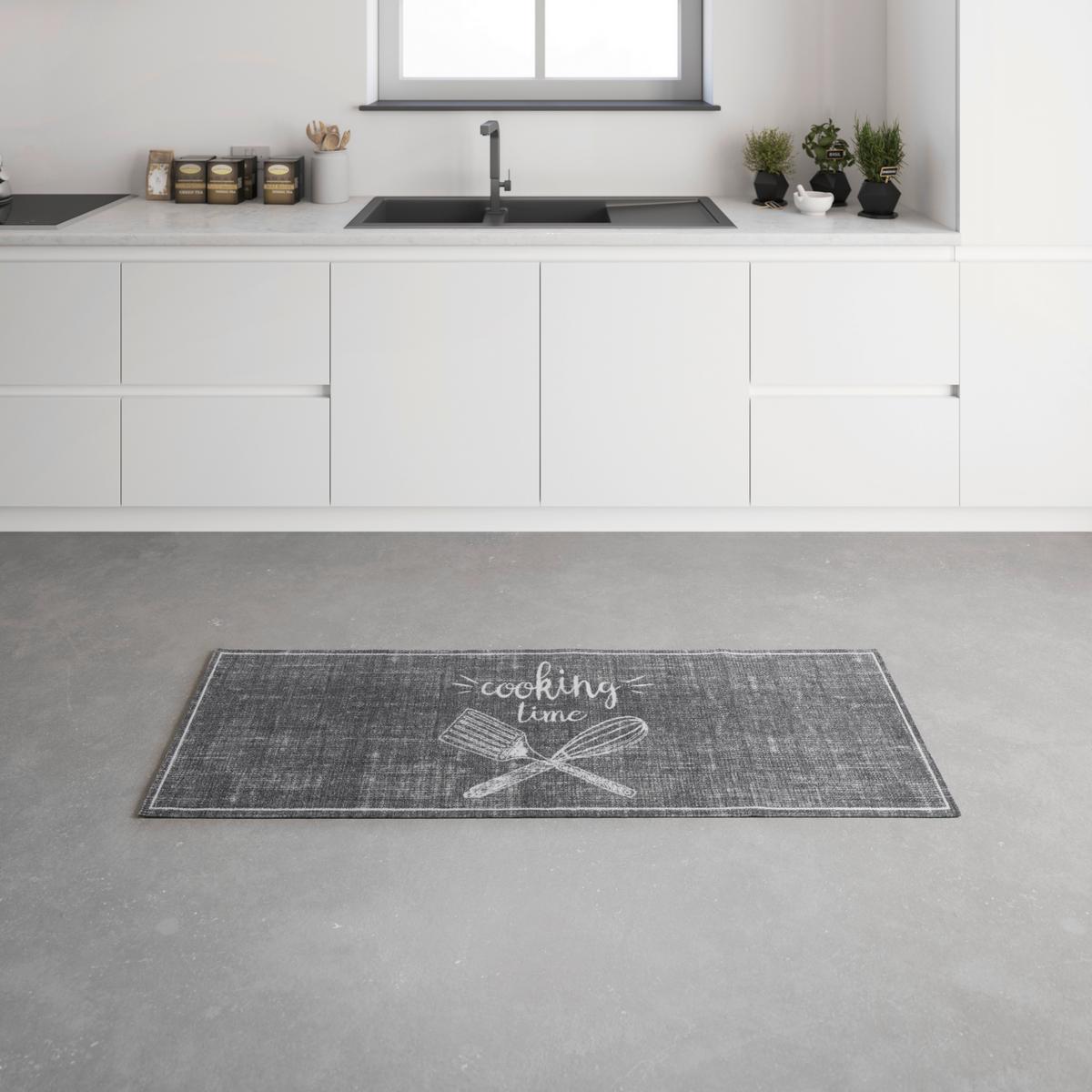 BĚHOUN DO KUCHYNĚ COOKING TIME - hnědá, Moderní, plast (50/150cm) - Mömax