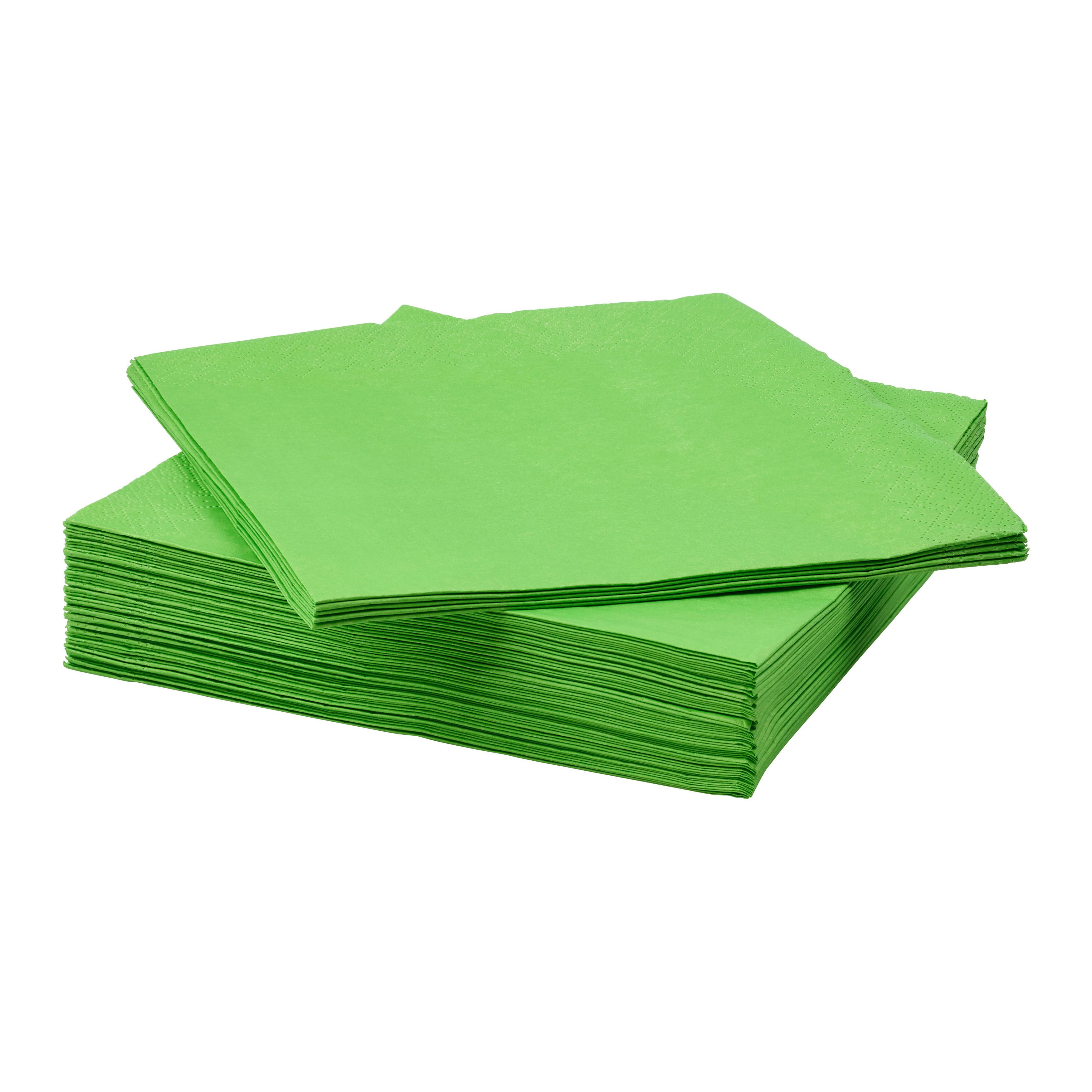 Servítka Kathleen, 50ks/bal. - zelená, Konventionell, papier (33/33cm) - Mömax