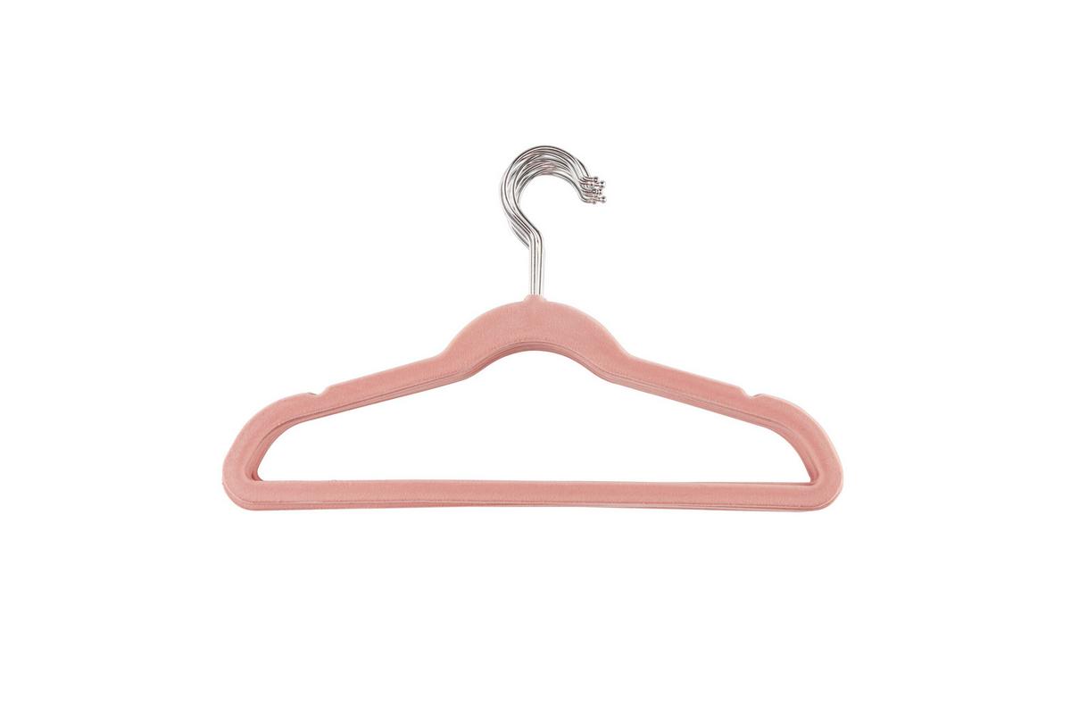 Gyerek Vállfa Szett Frieda 10 Db-Os - rózsaszín/kék, Konventionell, műanyag/fém (34,5/21/0,5cm) - Homezone