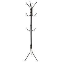 Kleiderständer Space Iv Schwarz Stahl 11 Haken H:180cm - Schwarz, MODERN, Metall (44/180/44cm) - MID.YOU
