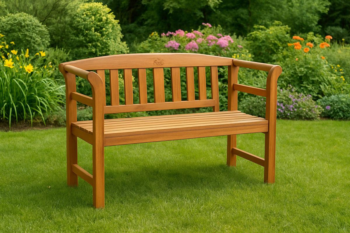 Gartenbank Ph-Aca-2gb-Rose - Akaziefarben, Basics, Holz (115/48,5/82cm)