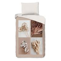 WENDEBETTWÄSCHE KAMI - Sandfarben/Naturfarben, Design, Textil (140/200cm)