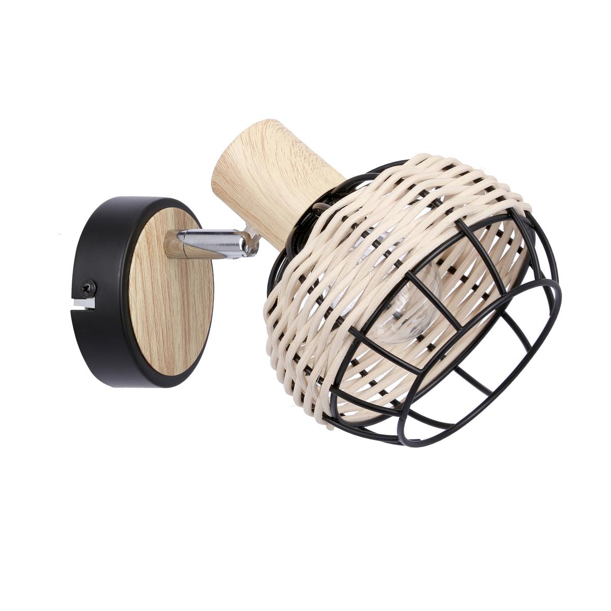 Strahler 91-12197 Tajga - Schwarz, Natur, Holz/Metall (18/12/14cm)