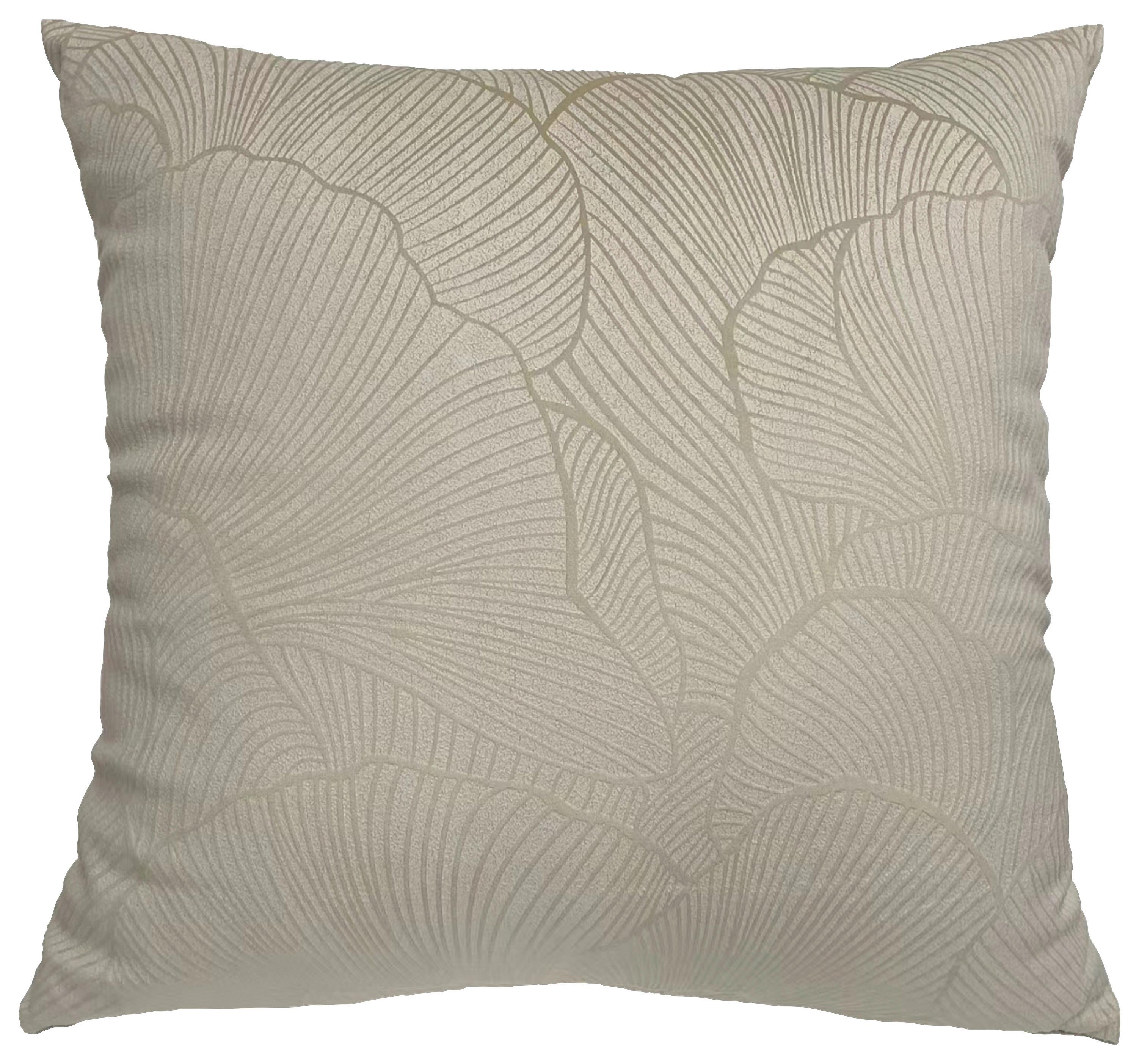 Zierkissen Elina - Beige, MODERN, Textil (45/45cm) - Luca Bessoni