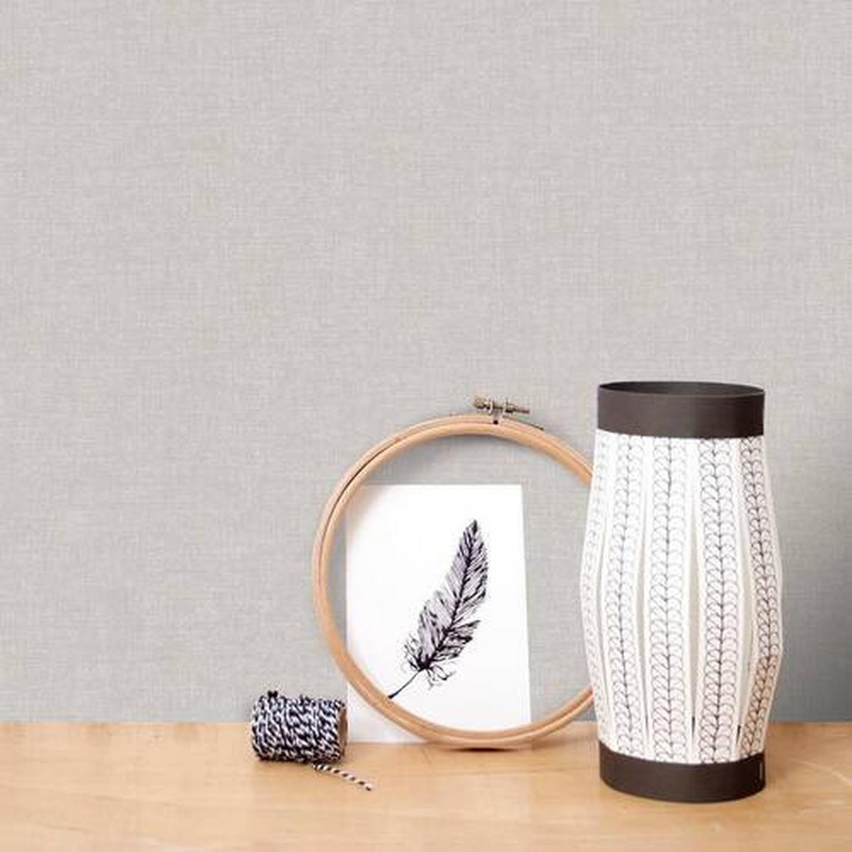 Vliestapete 105960 - Grau, Basics, Papier/Kunststoff (52/1000cm)