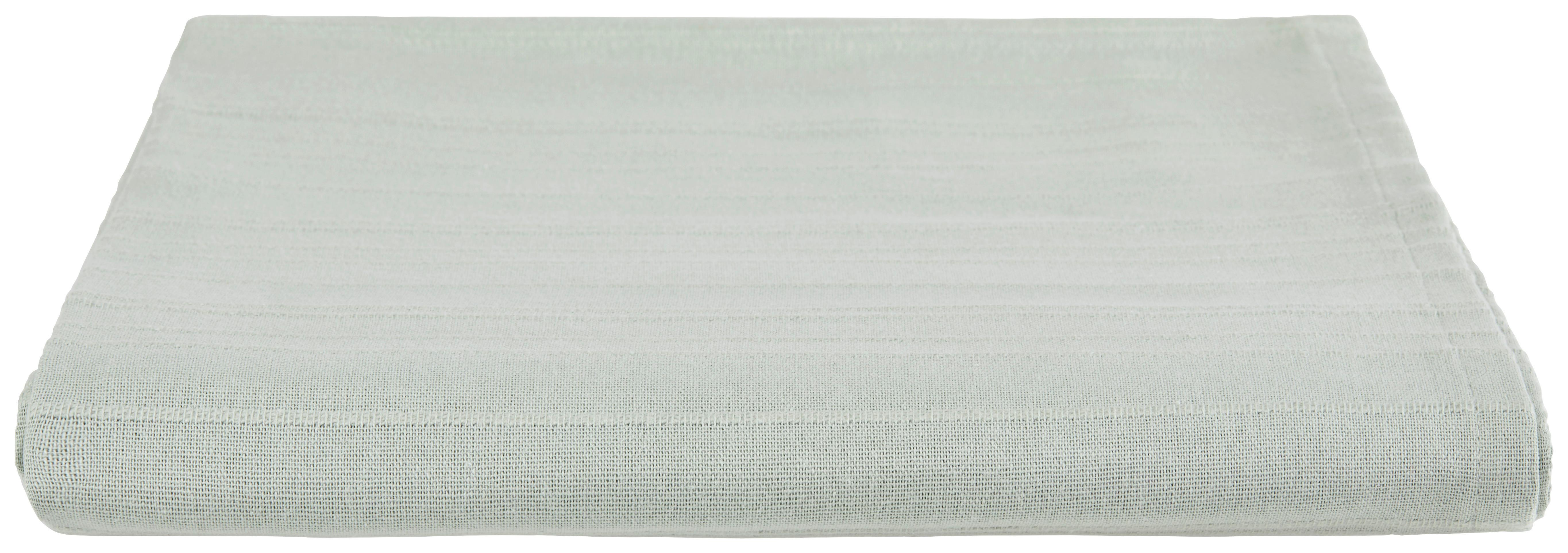 Tagesdecke Michelle 200x200 cm Mint, Baumwolle,