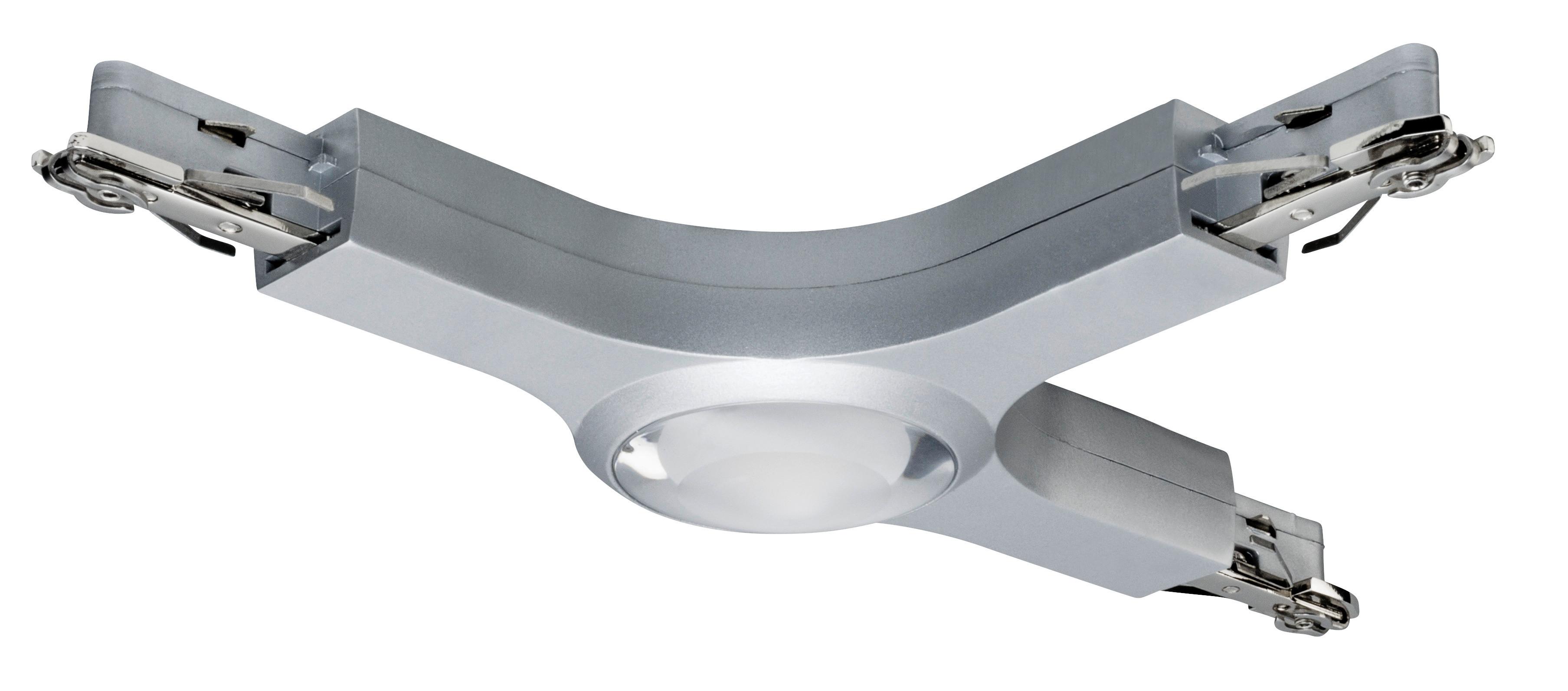 Schienensystem Urail T-Verbinder 95483 Chromfarben - Chromfarben, Design, Metall (22,4/27/14,1cm) - Paulmann