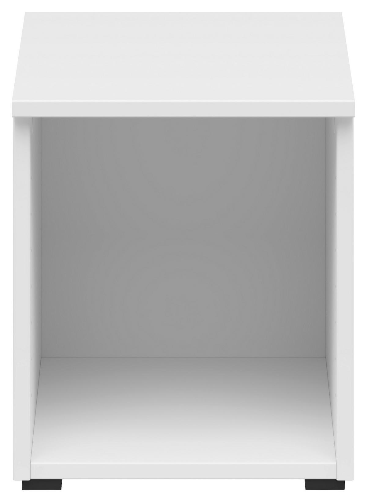 Felsőpolc Multistauraum - fehér, Modern, faalapú anyag (30/35/40cm) - Carryhome