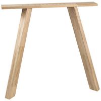 TISCHGESTELL Tablo Eichefarben B: 79cm - Eichefarben, MODERN, Holz (79/72/10cm) - Livetastic
