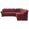 Ecksofa Papenburg Beerenfarben - Beere/Schwarz, KONVENTIONELL, Textil (243/192cm) - MID.YOU