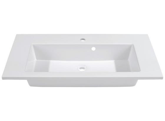 Mosdó Denia - Fehér, modern (90/16/46cm) Mosdó Denia - Fehér, modern (90/16/46cm)