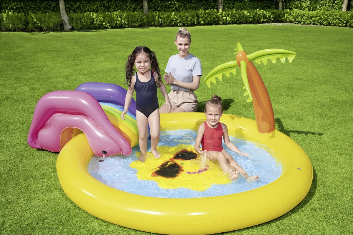 Pancsolómedence Sunnylad Splash - többszínű, Konventionell, műanyag (237/201/104cm) - Bestway
