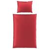 Satin Bettwäsche 140x200 Cm Lydia Bordeaux - Bordeaux, MODERN, Textil - Luca Bessoni