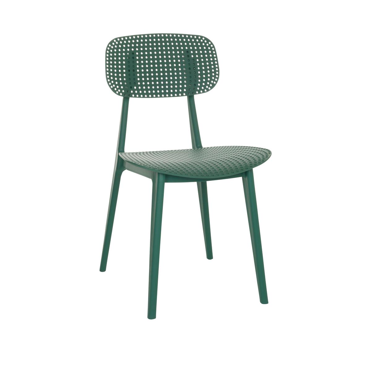 Gartensessel Artifo Hol Kunststoff - Grün, Basics, Kunststoff (42/79/51cm) - MID.YOU