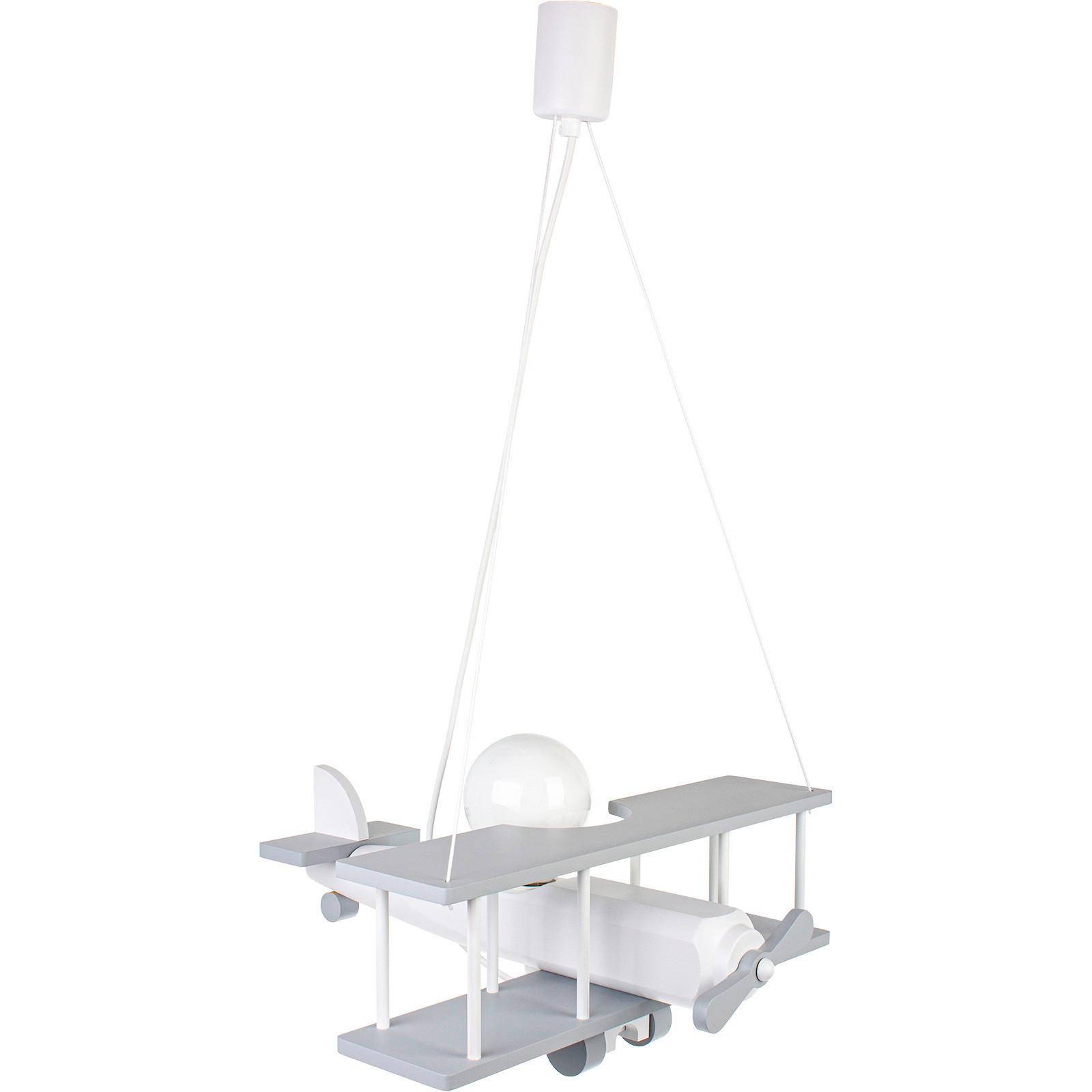 Kinderhängeleuchte Flugzeug H: 75 Cm 1-Flammig