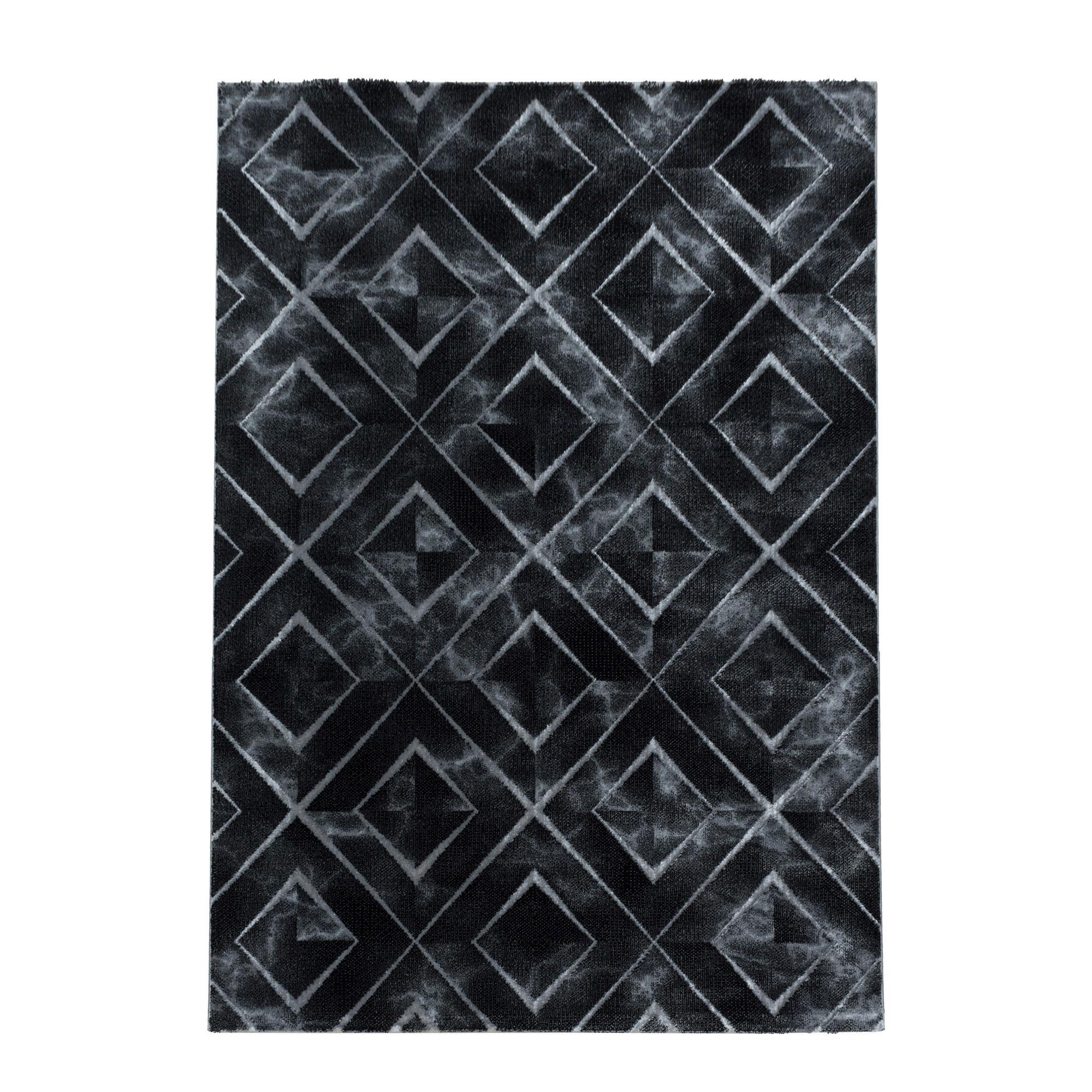 Webteppich Silber Naturfaser Naxos 240x340 cm - Silberfarben, Design, Textil (240/340cm)