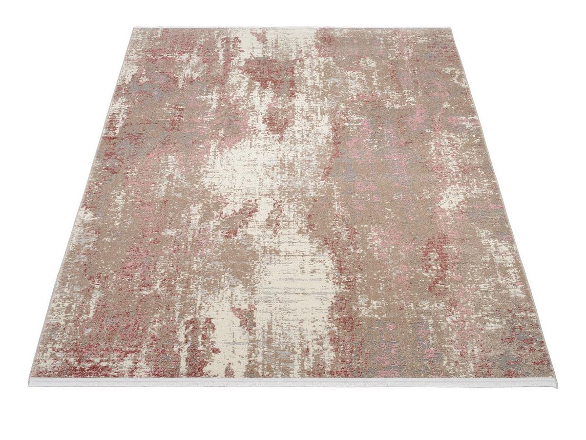 Webteppich Creme/Rosa Limoges 120x170 cm - Creme/Rosa, Design, Textil (120/170cm) - Novel