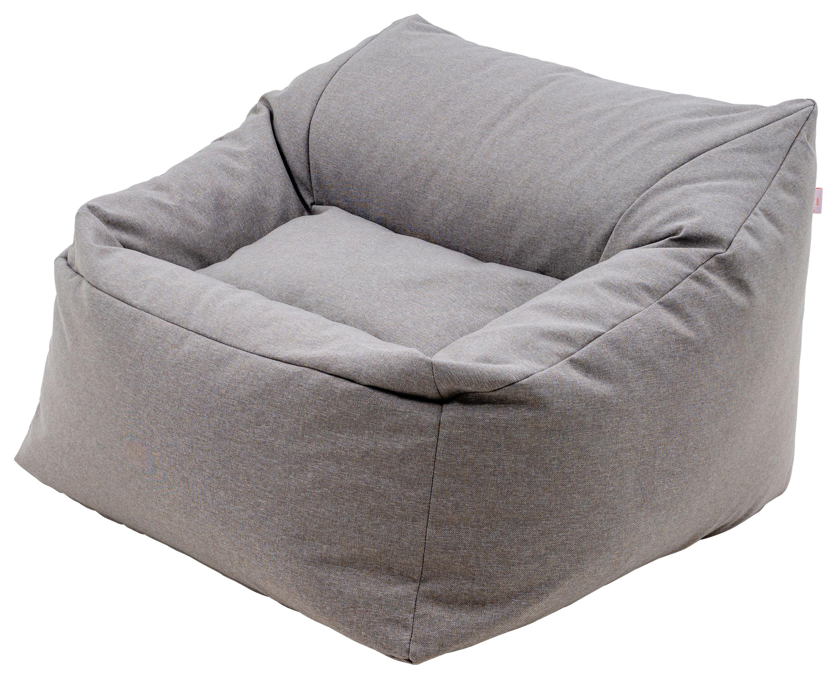 Sitzsack Dutch Beige - Beige, Basics, Textil (90/55/90cm) - Ondega