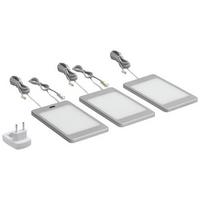 SADA PODVESNÝCH SVIETIDIEL SINA - strieborná, Modern, plast (11,2/19,2cm) - Sistant