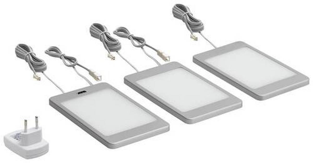 SADA PODVESNÝCH SVIETIDIEL SINA - strieborná, Modern, plast (11,2/19,2cm) - Sistant