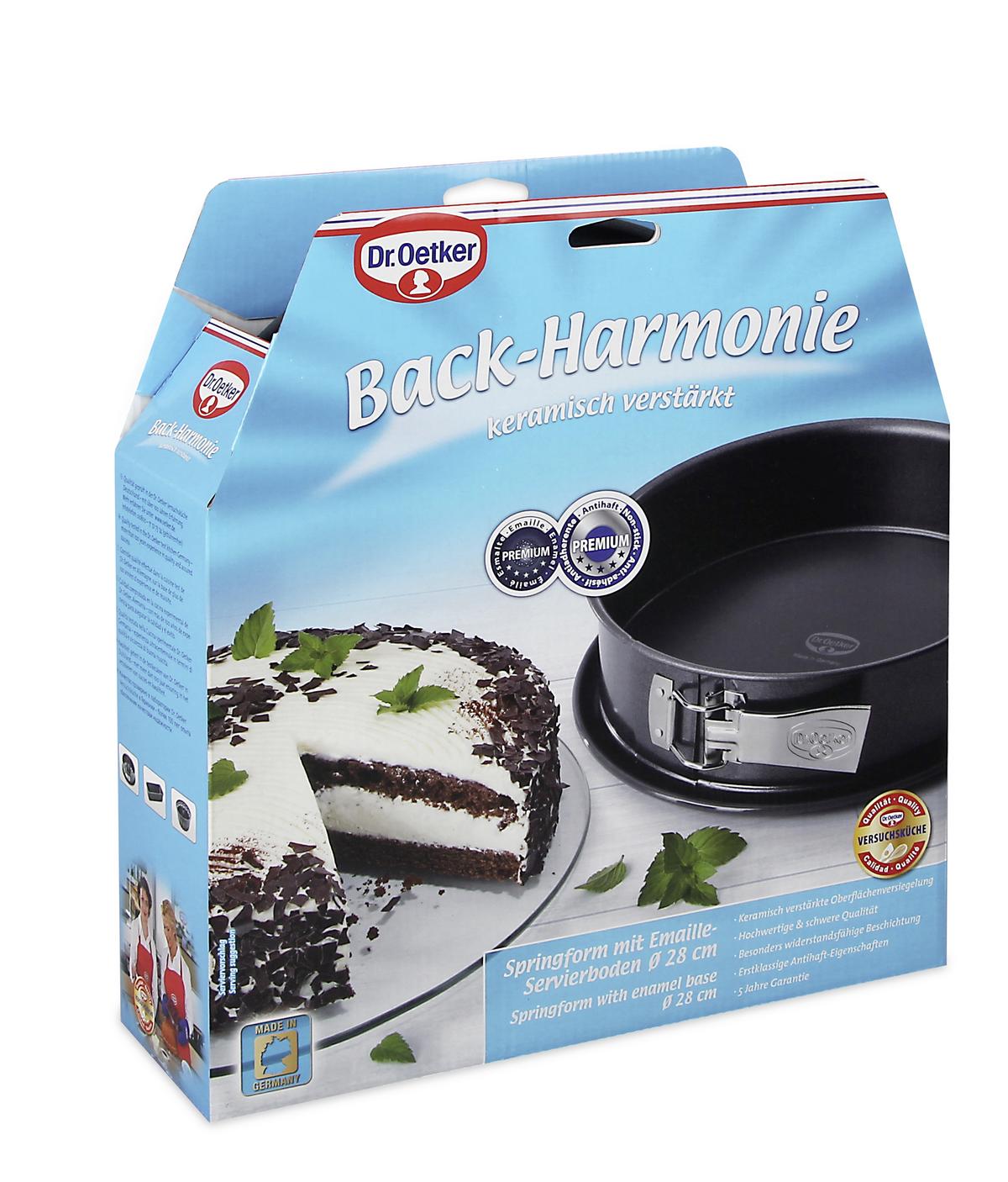 Springform Mb Rund D/h: Ca. 28/8 Cm Stahl - Grau, Basics, Metall (28/8cm) - Dr.Oetker