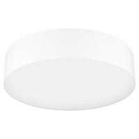 Deckenleuchte Romaro Ø 57 cm mit Smartphone-Steuerung rund - Weiß, Basics, Metall (57/57/15cm) - Connect Z