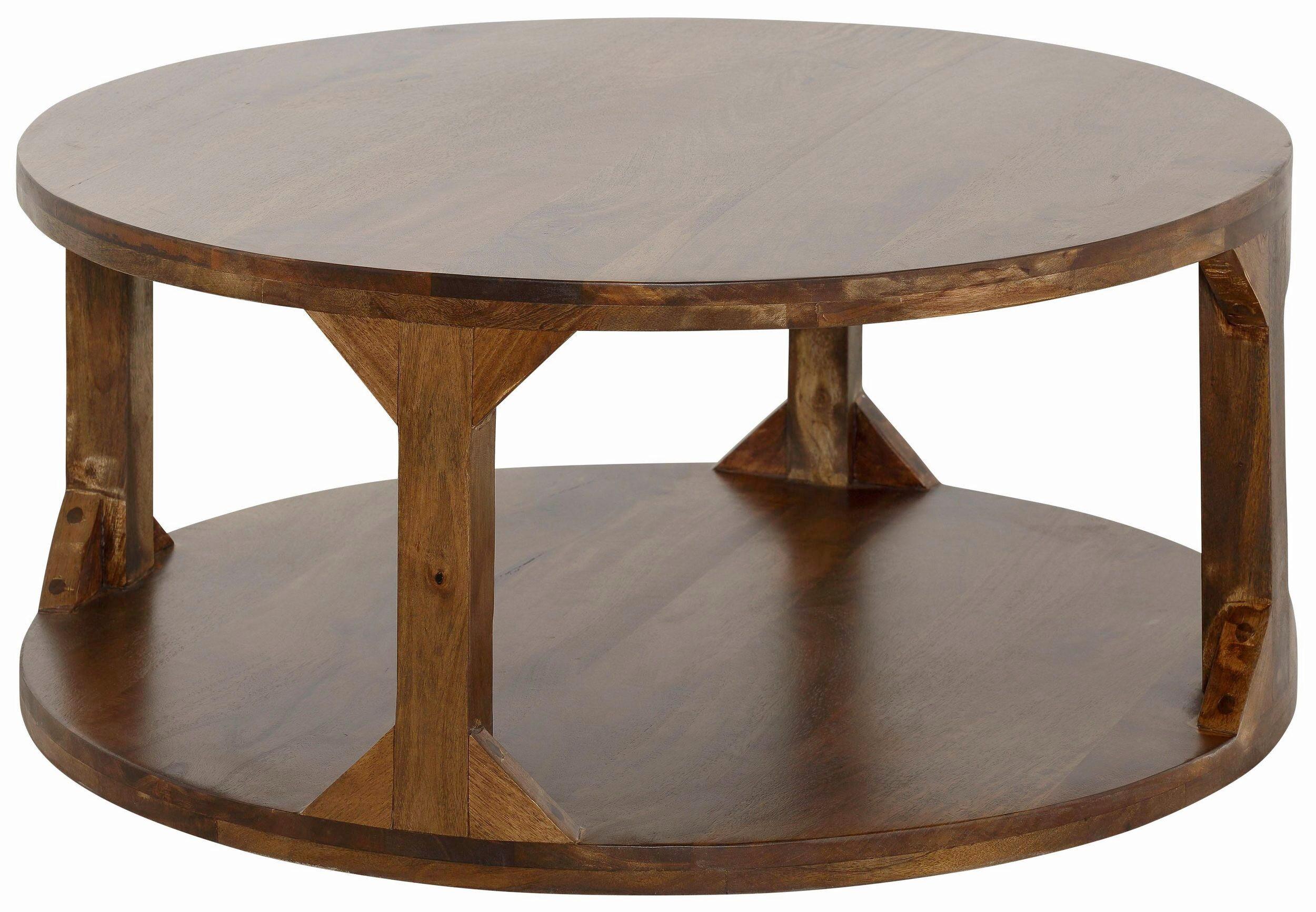 Couchtisch Sharada Braun B: 60 Cm - Braun, Design, Holz (60/60/35cm) - MID.YOU