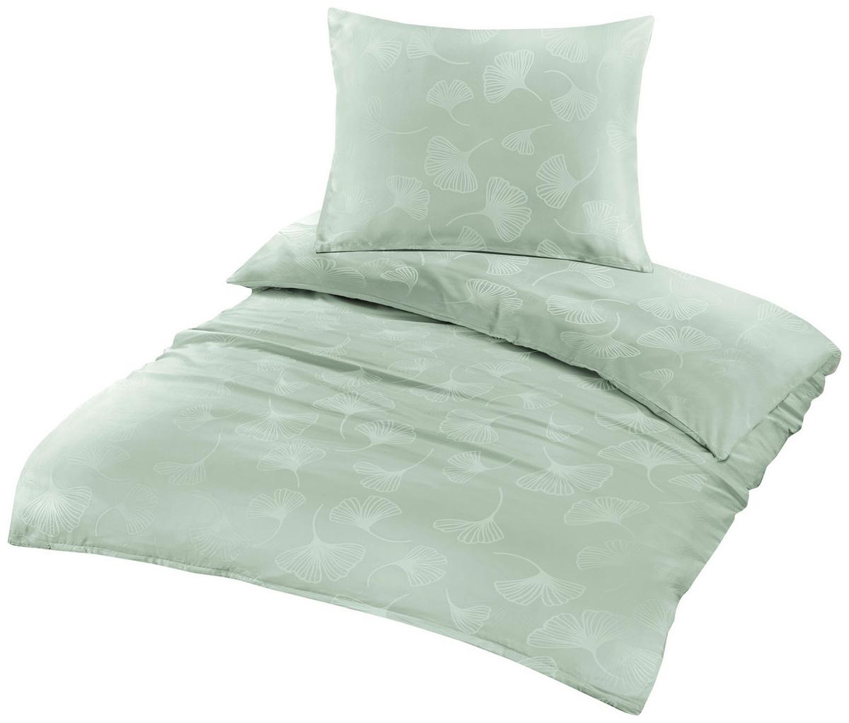 Bettwäsche Ronia - Mintgrün, MODERN, Textil - Luca Bessoni
