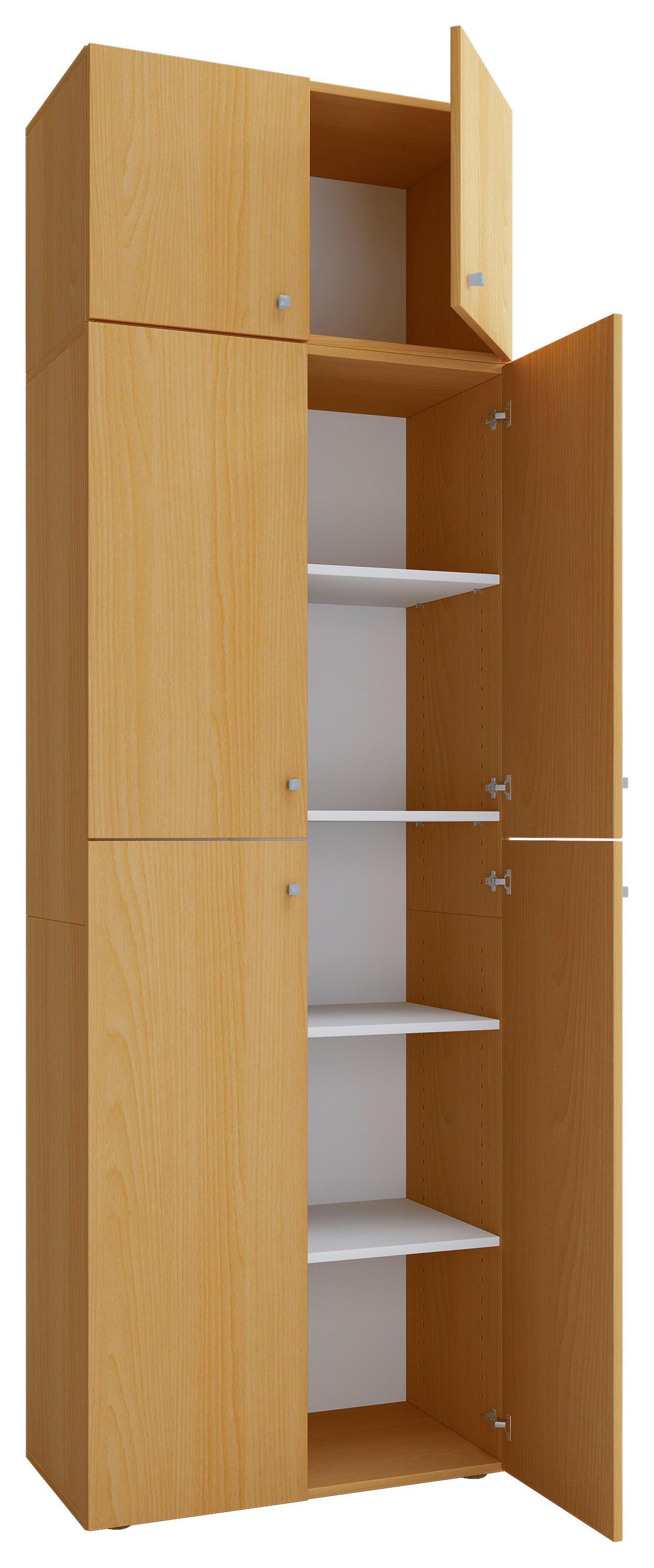 Aktenschrank Lona Buchefarben B: 70 cm - Buchefarben, MODERN, Holzwerkstoff (70/223/39cm) - MID.YOU