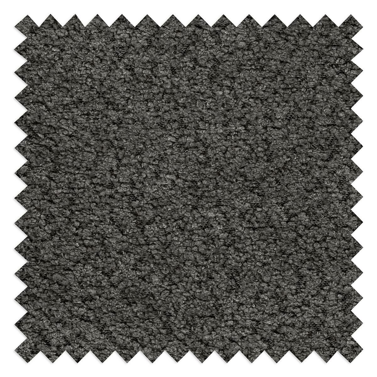 Relaxliege Black Anthrazit, B: 65cm - Anthrazit/Schwarz, Design, Leder (65/95/171cm) - Celina Home