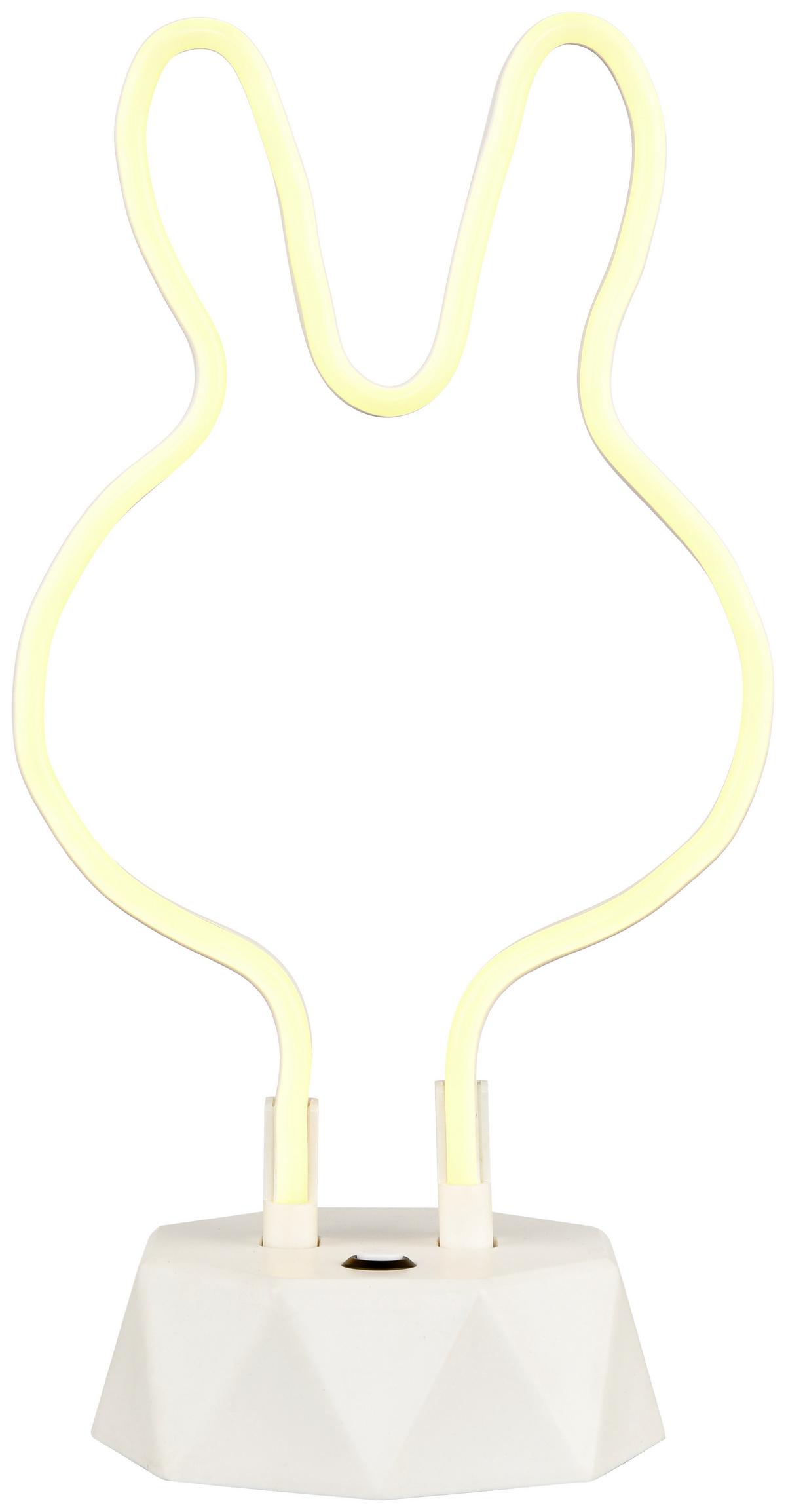 DEKORAČNÍ LED SVÍTIDLO PALO - bílá, Lifestyle, plast (30cm) - Modern Living