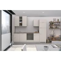 Küchenzeile Win ohne Geräte B: 280 cm Weiß - Trend, Holzwerkstoff (280cm) - Express